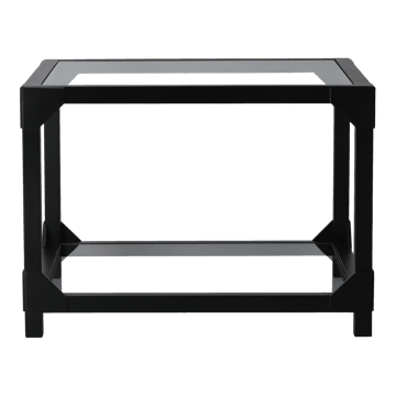 Bleck Soffbord 55x55 cm glas - Bok-svart bets - Gärsnäs