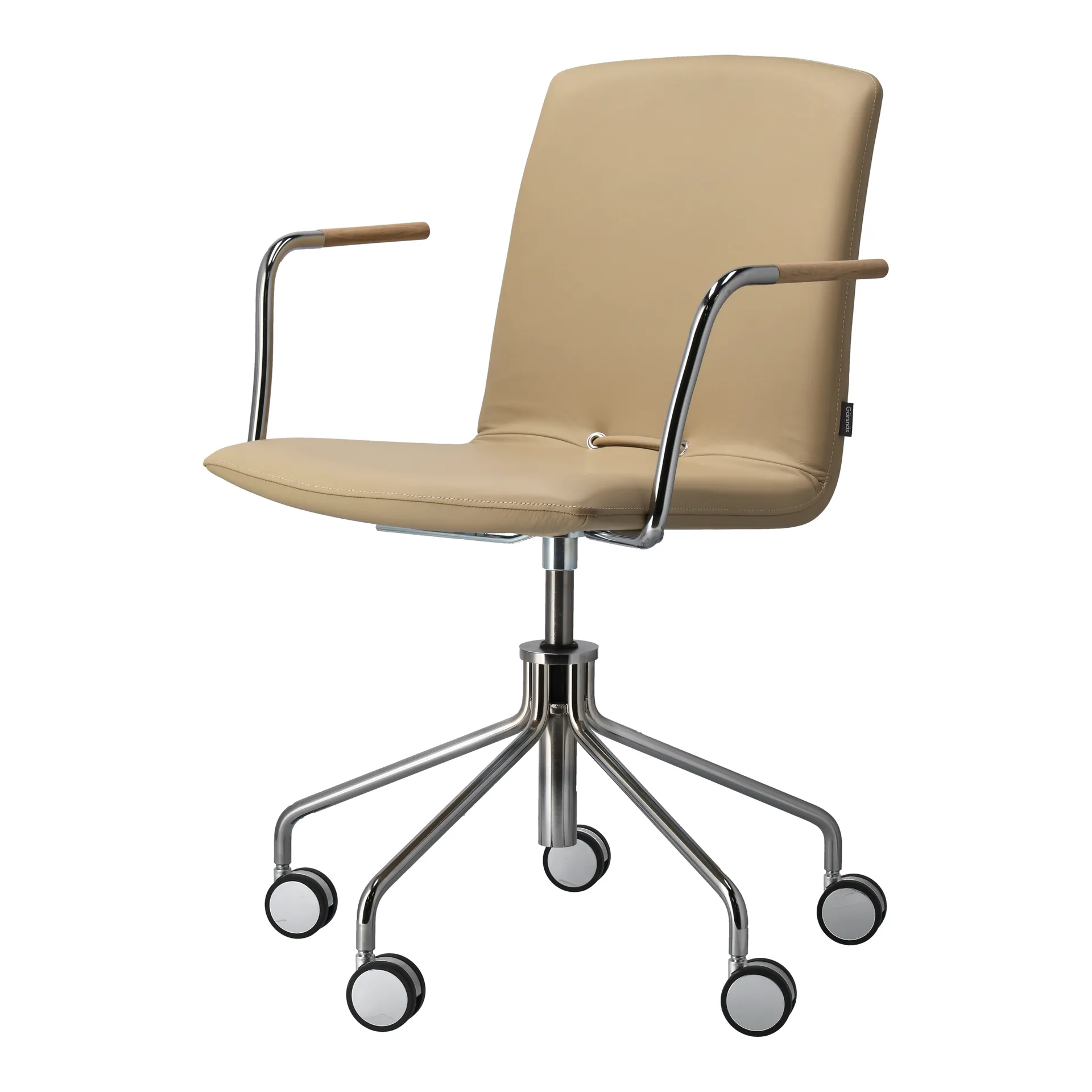 Day karmstol snurrstativ krom, Ek-natural-H&S-elmosoft 02119 Gärsnäs