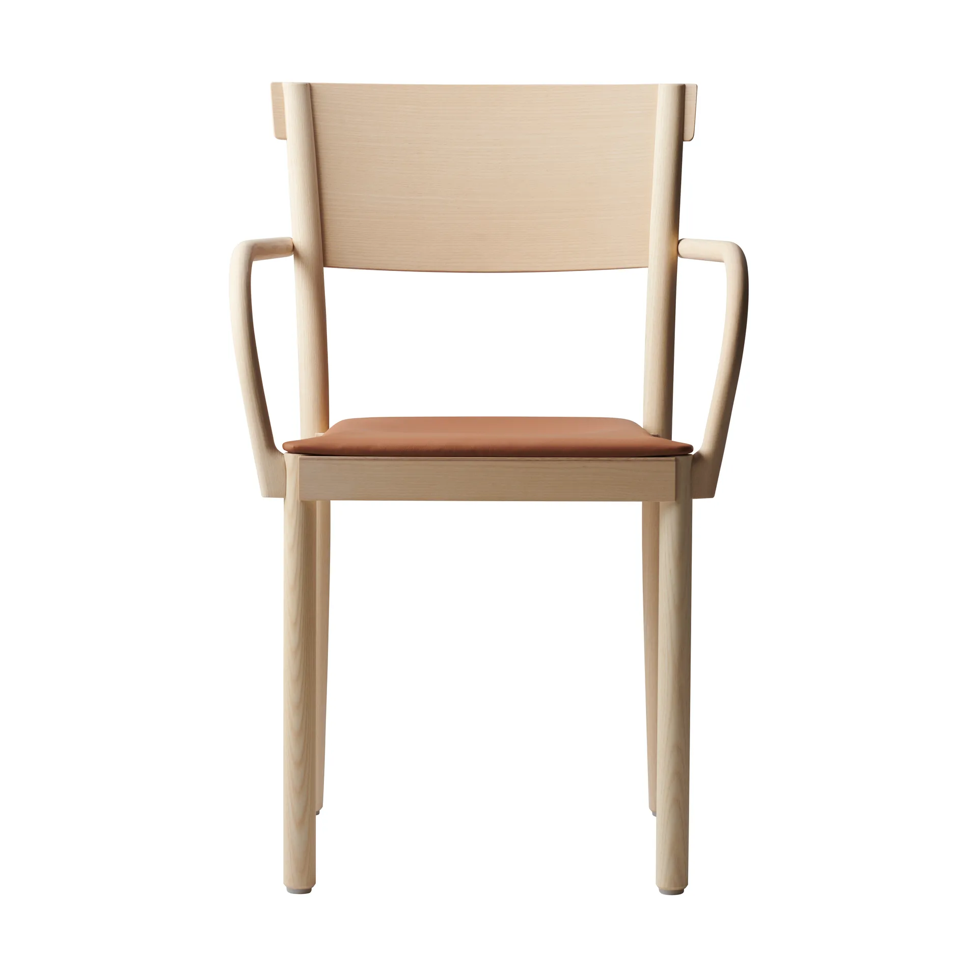 Light & Easy karmstol, Ask-white-elmosoft 33077 Gärsnäs