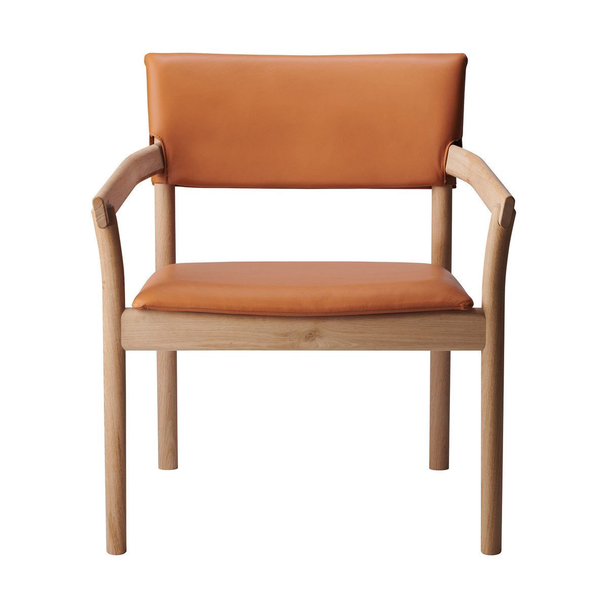Gärsnäs Vyn fåtölj klädd rygg och sits Monocoat natural-Elmosoft 43283