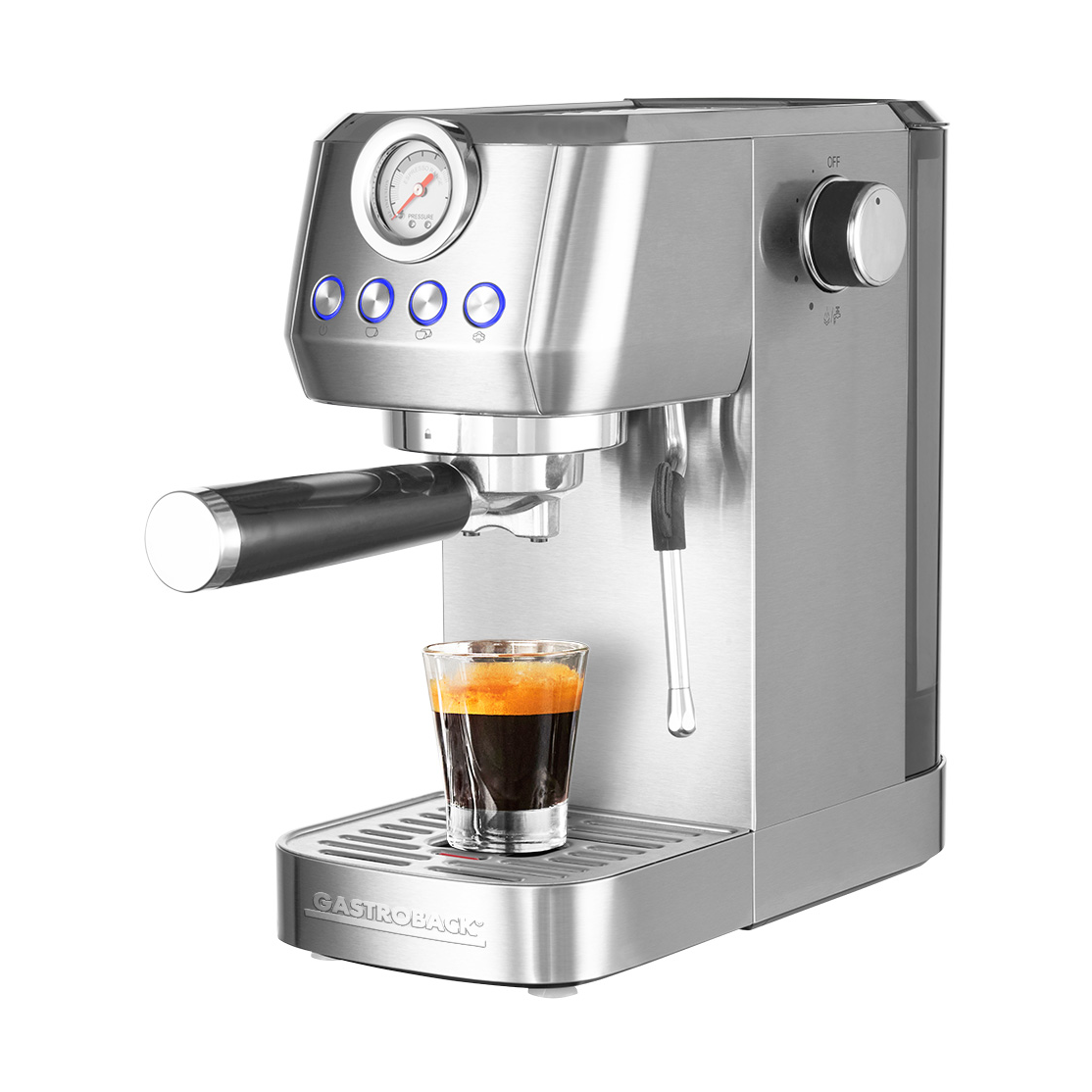 Gastroback Design 42721 piccolo pro espressomaskin Silver