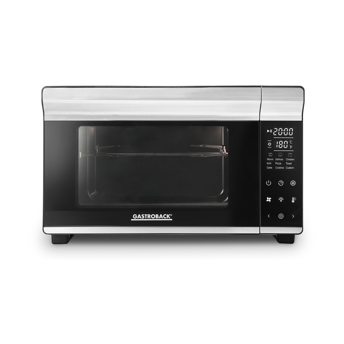 Gastroback Design 42814 Bake & Grill bistrougn Silver