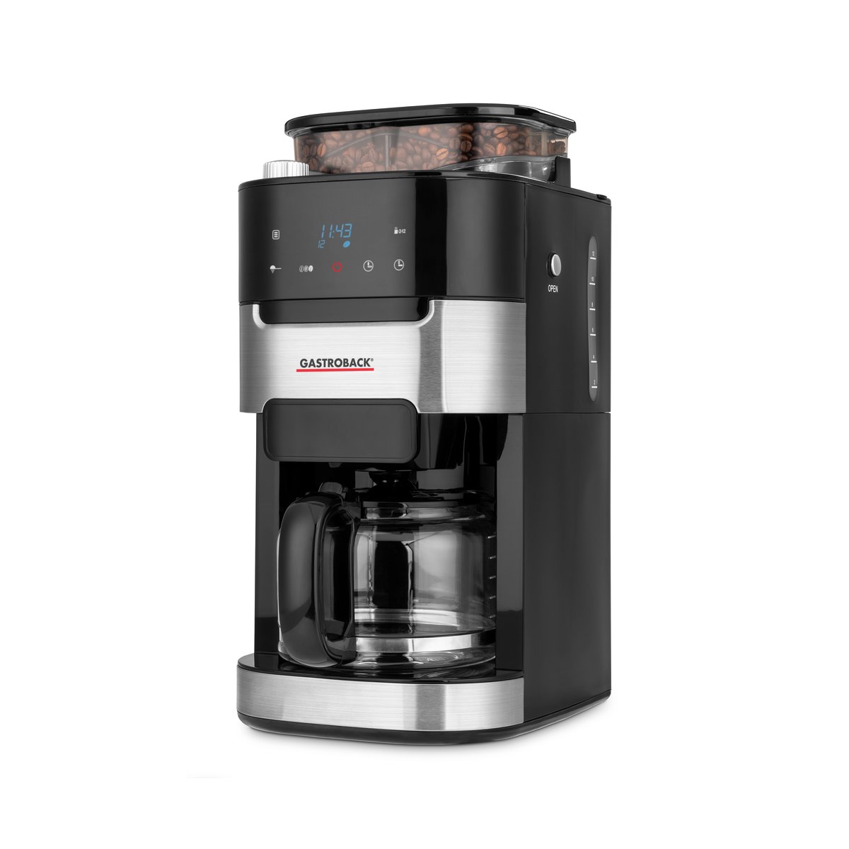 Gastroback Pro 42711 kaffebryggare Silver | Skandinavisk Design | Kaffebryggare | Silverfärgad