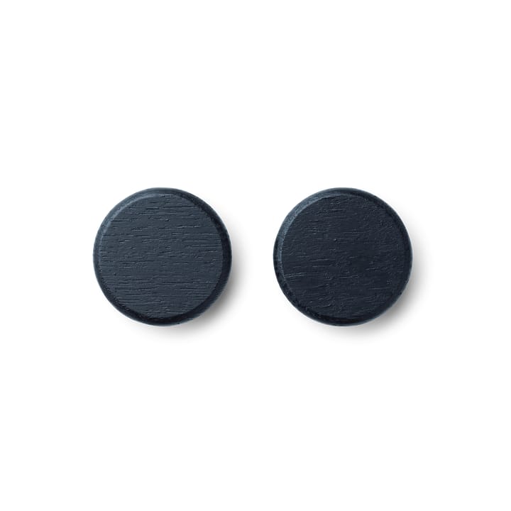 Flex Button magnet 2-pack - Svartbetsad ek - Gejst