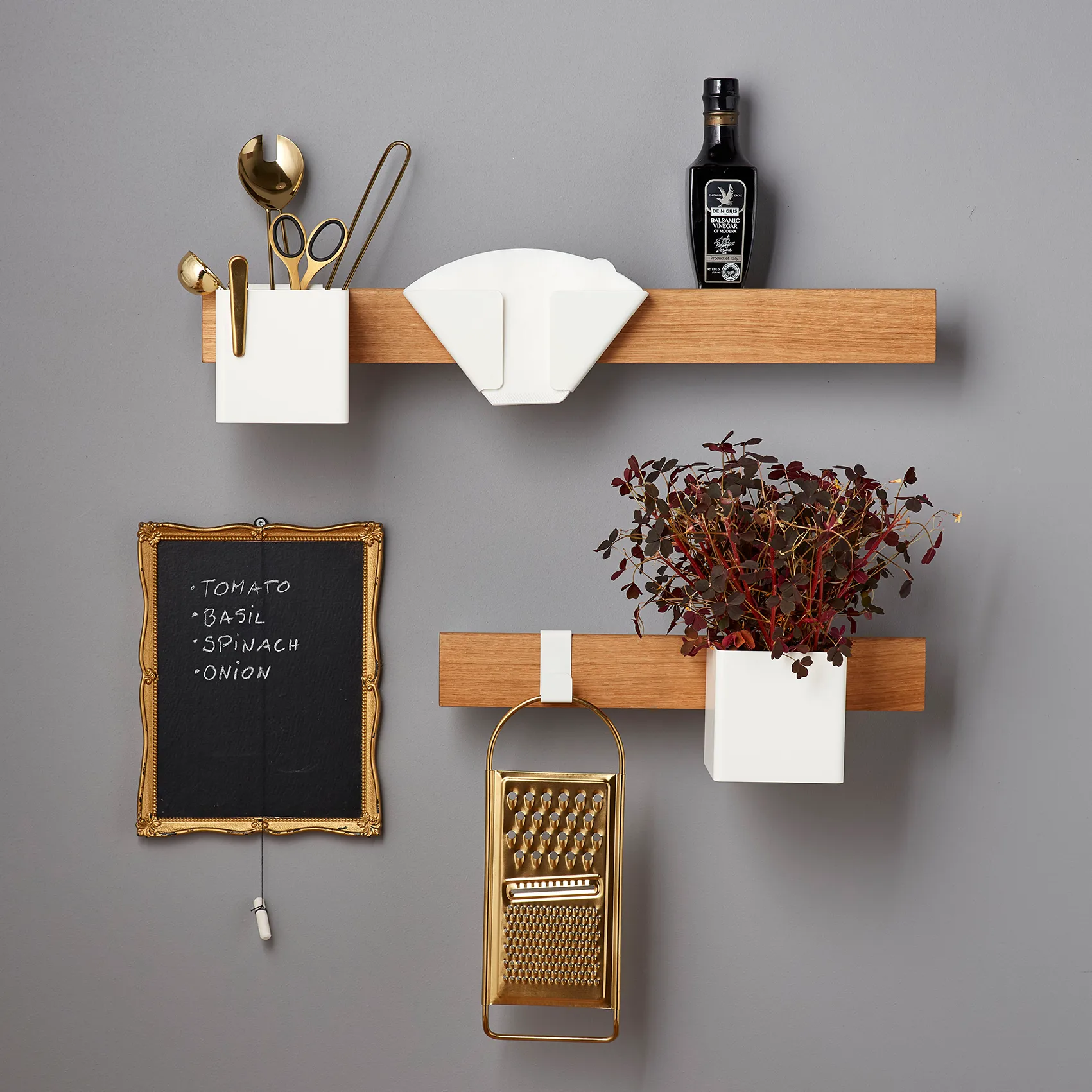 Flex Rail magnetlist 40 cm, Ek-vit Gejst