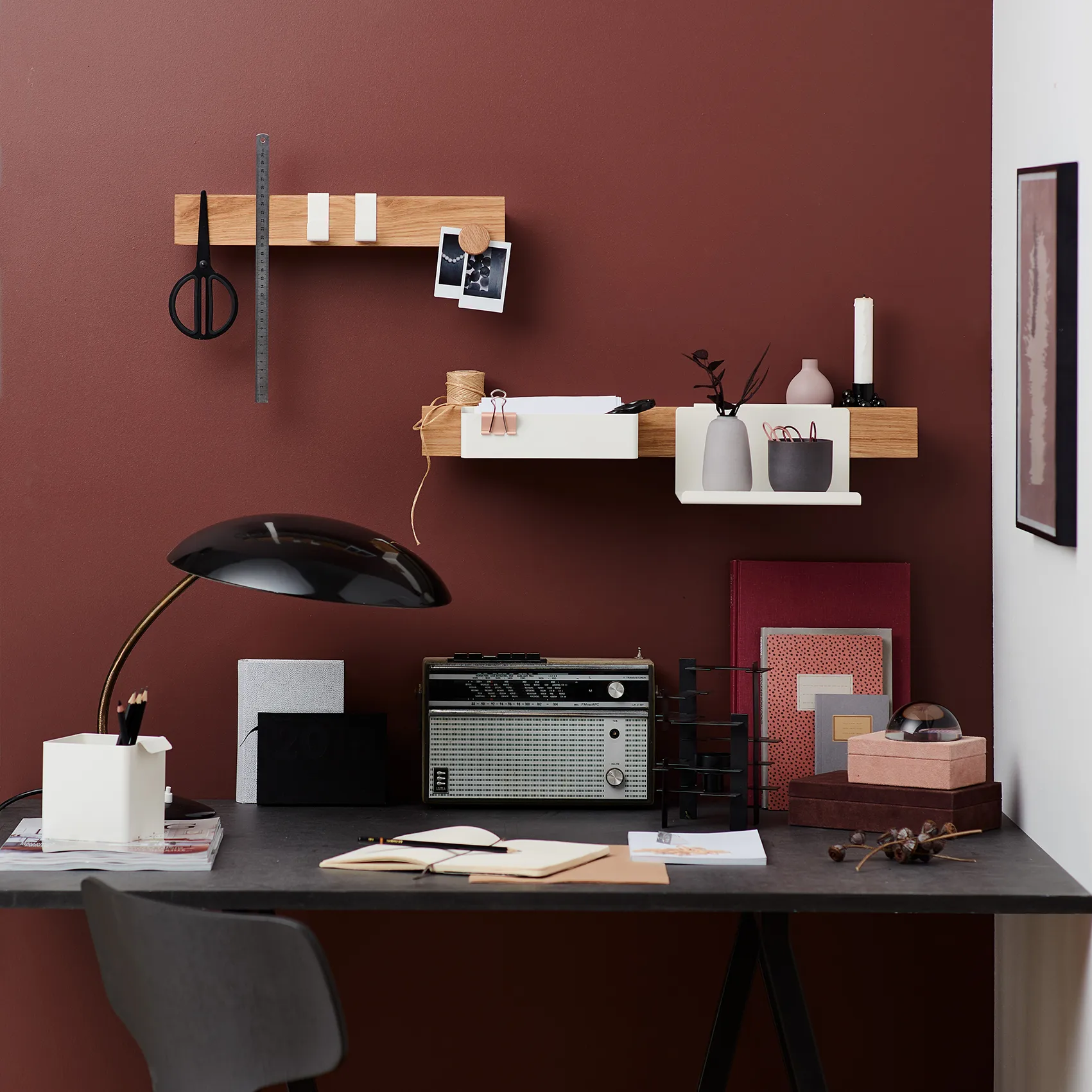 Flex Rail magnetlist 40 cm, Ek-vit Gejst