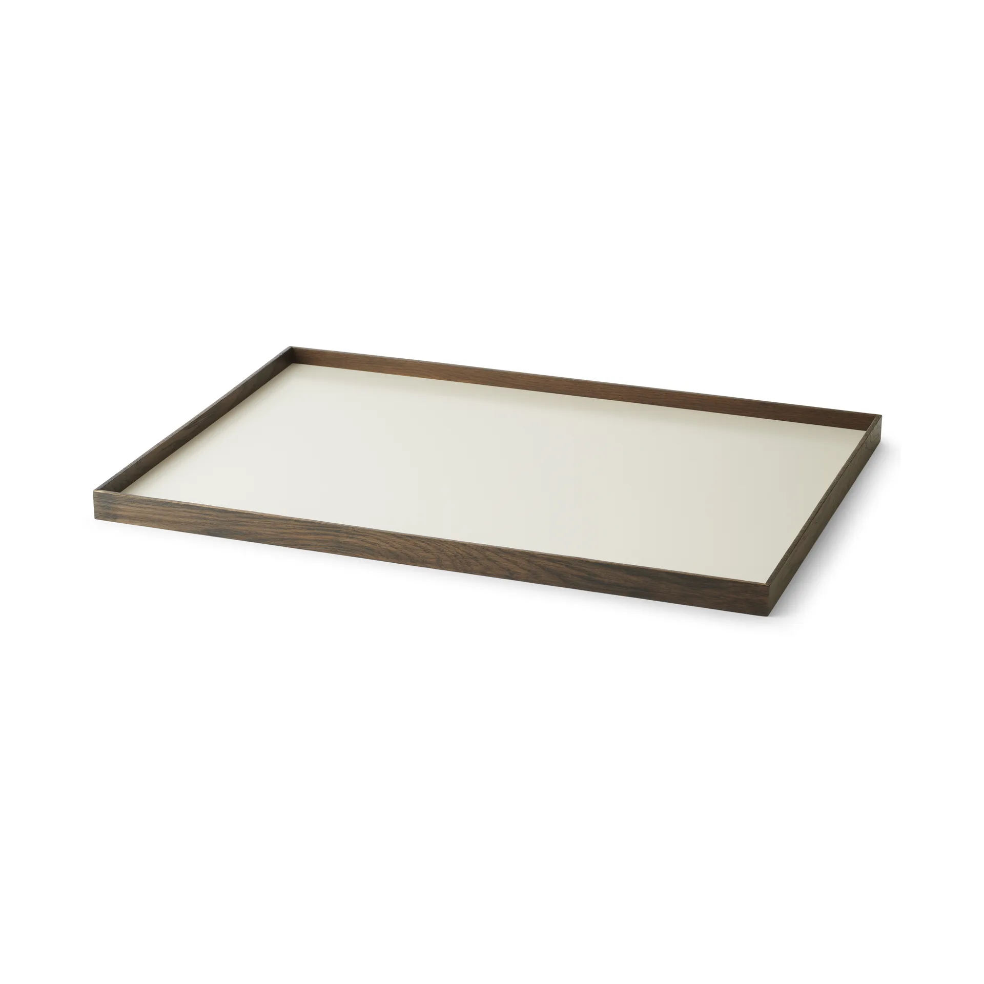 Frame bricka large 35,5x50,6 cm, Rökt ek-beige Gejst