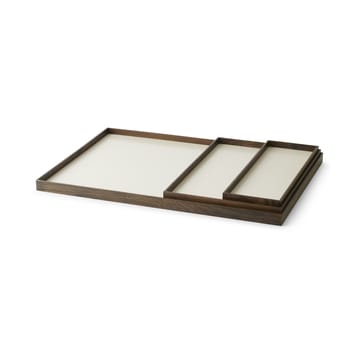 Frame bricka large 35,5x50,6 cm - Rökt ek-beige - Gejst