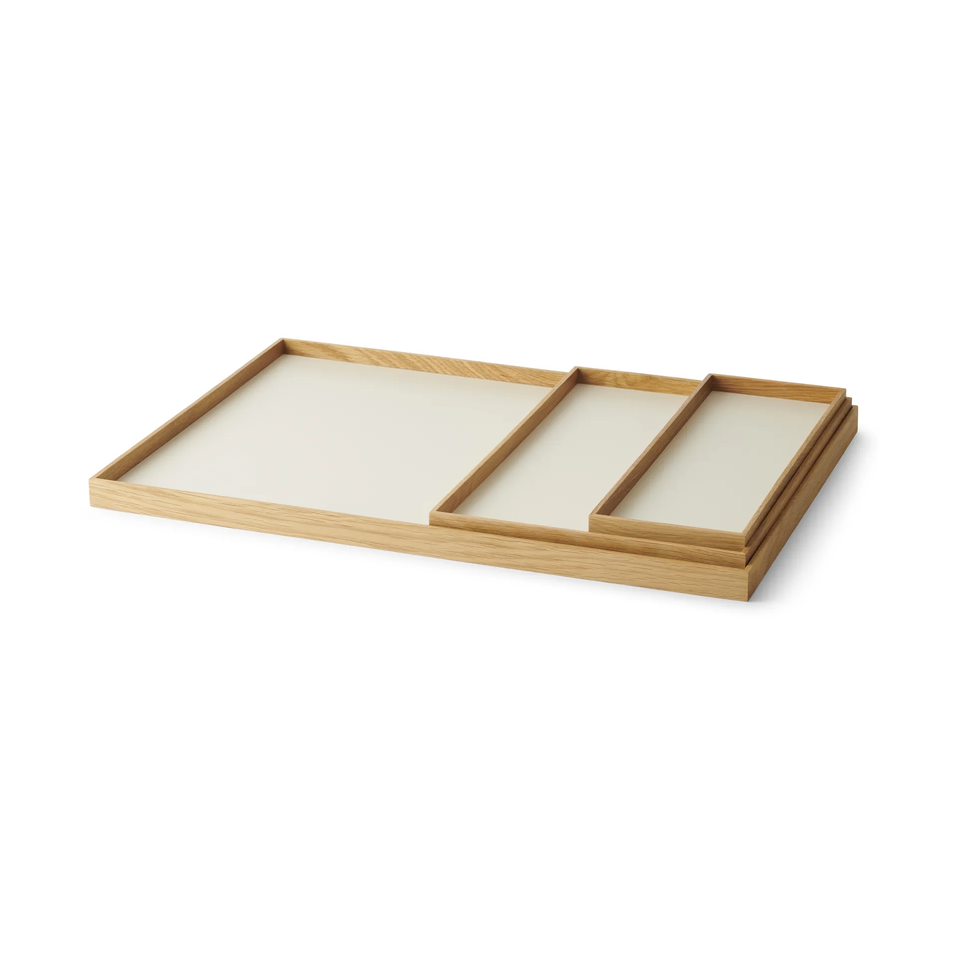 Frame bricka medium 23x34 cm, Ek-beige Gejst