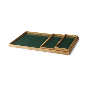 Frame bricka medium 23x34 cm - Ek-grön - Gejst