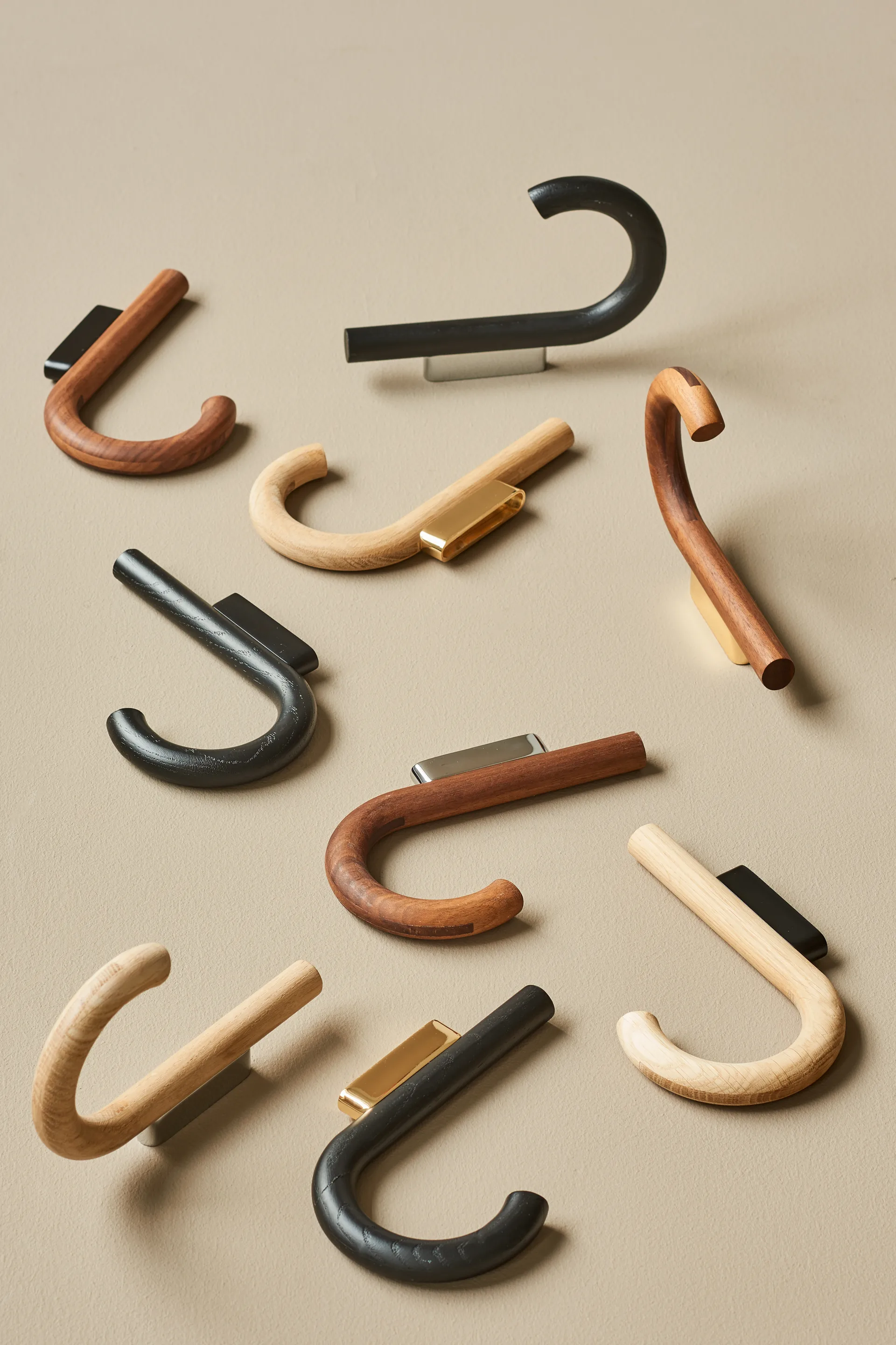 Hook krok 19 cm, Ek-svart Gejst