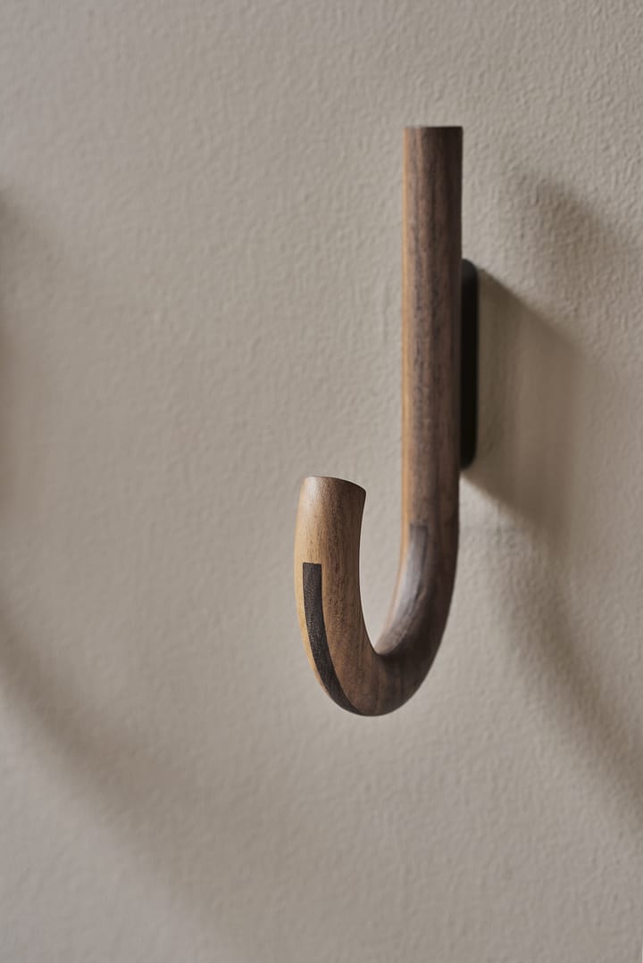 Hook krok 19 cm, Valnöt-svart Gejst