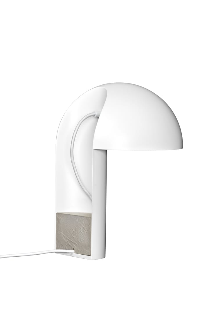 Leery bordslampa 40 cm - Vit - Gejst