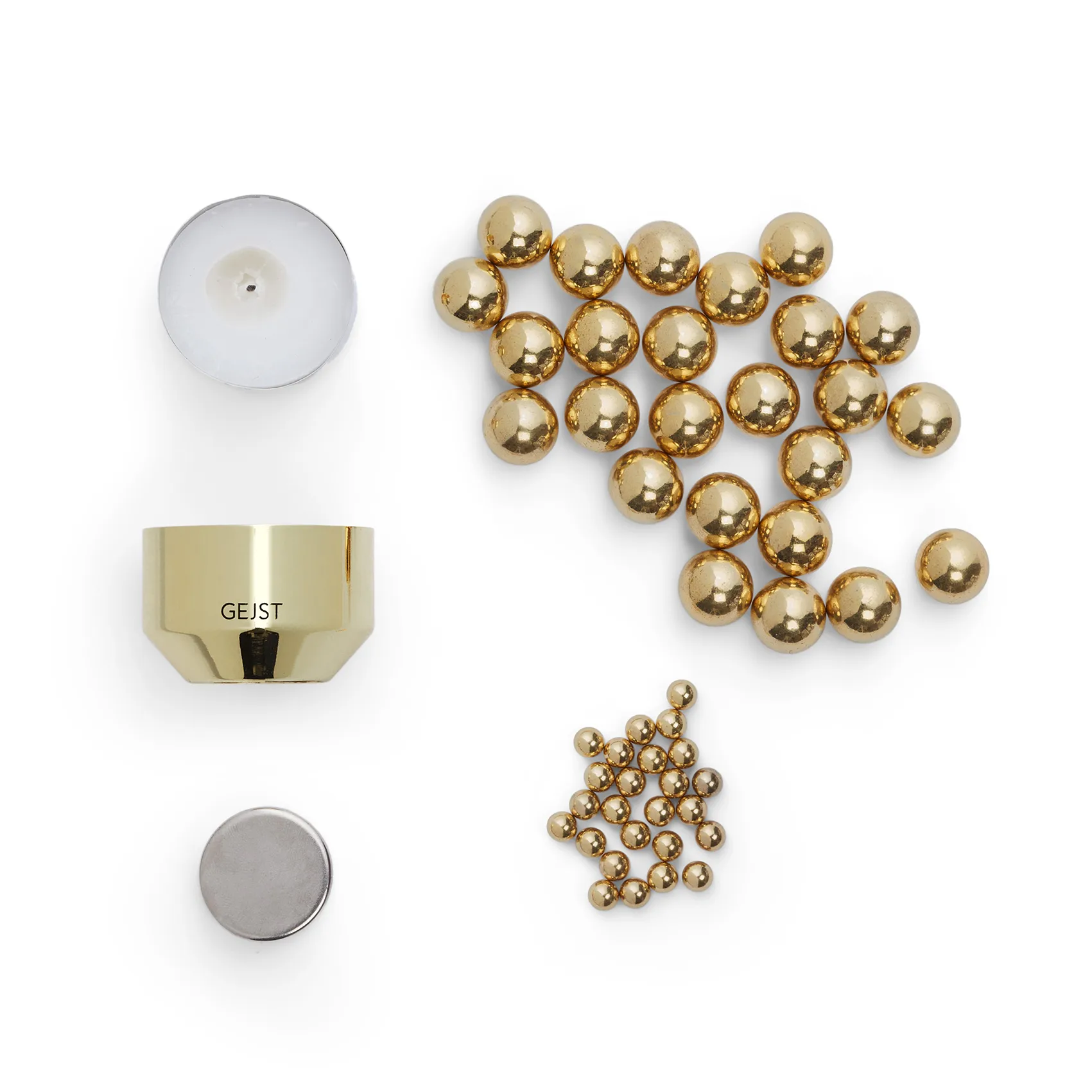 Molekyl ljuslykta, Mässing Gejst