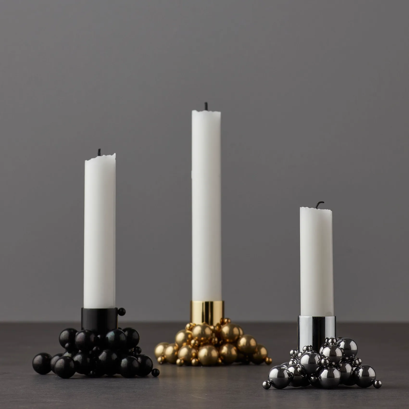 Molekyl ljusstake 1, Krom Gejst