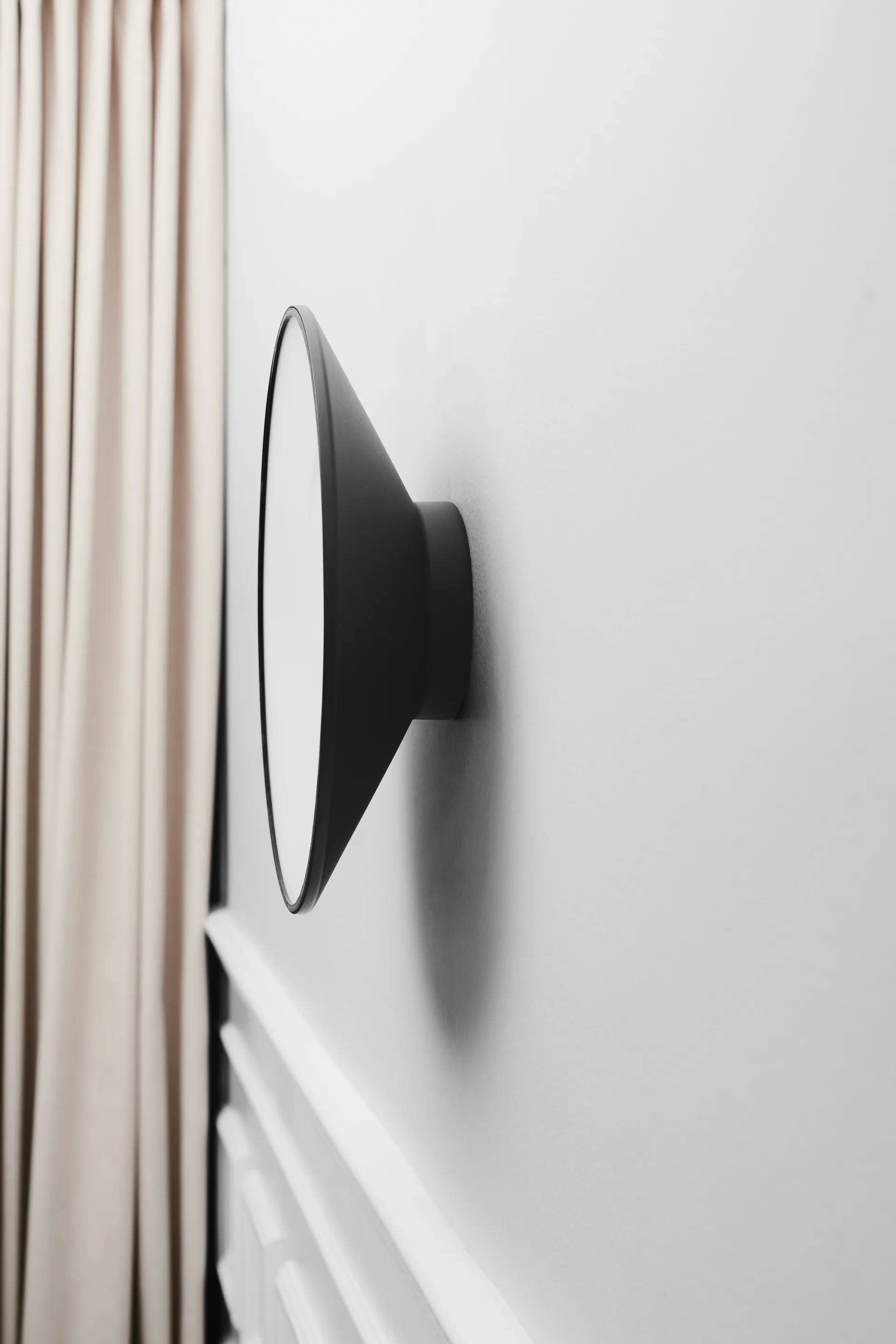 Momentt väggklocka Ø30 cm, Vit Gejst