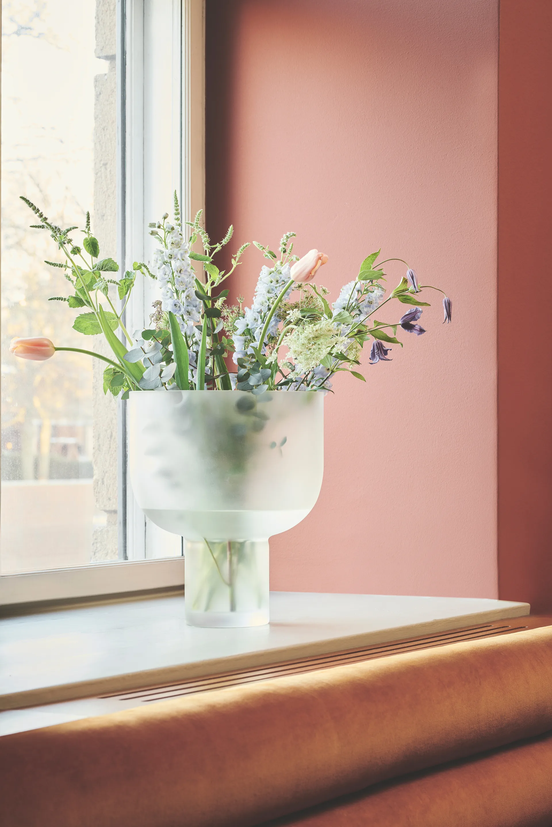 Nebl vas large, Frosted Gejst