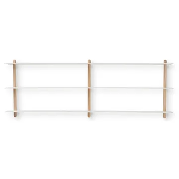 Nivo hylla D - Ljus ek-vit - Gejst