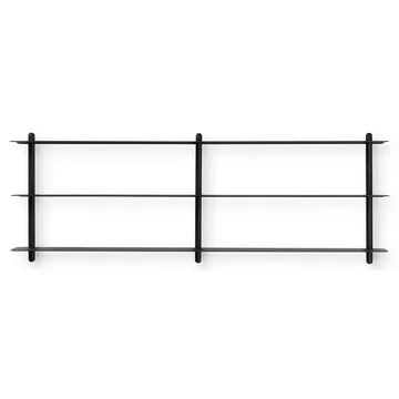 Nivo hylla D - Svartbetsad ask-svart - Gejst