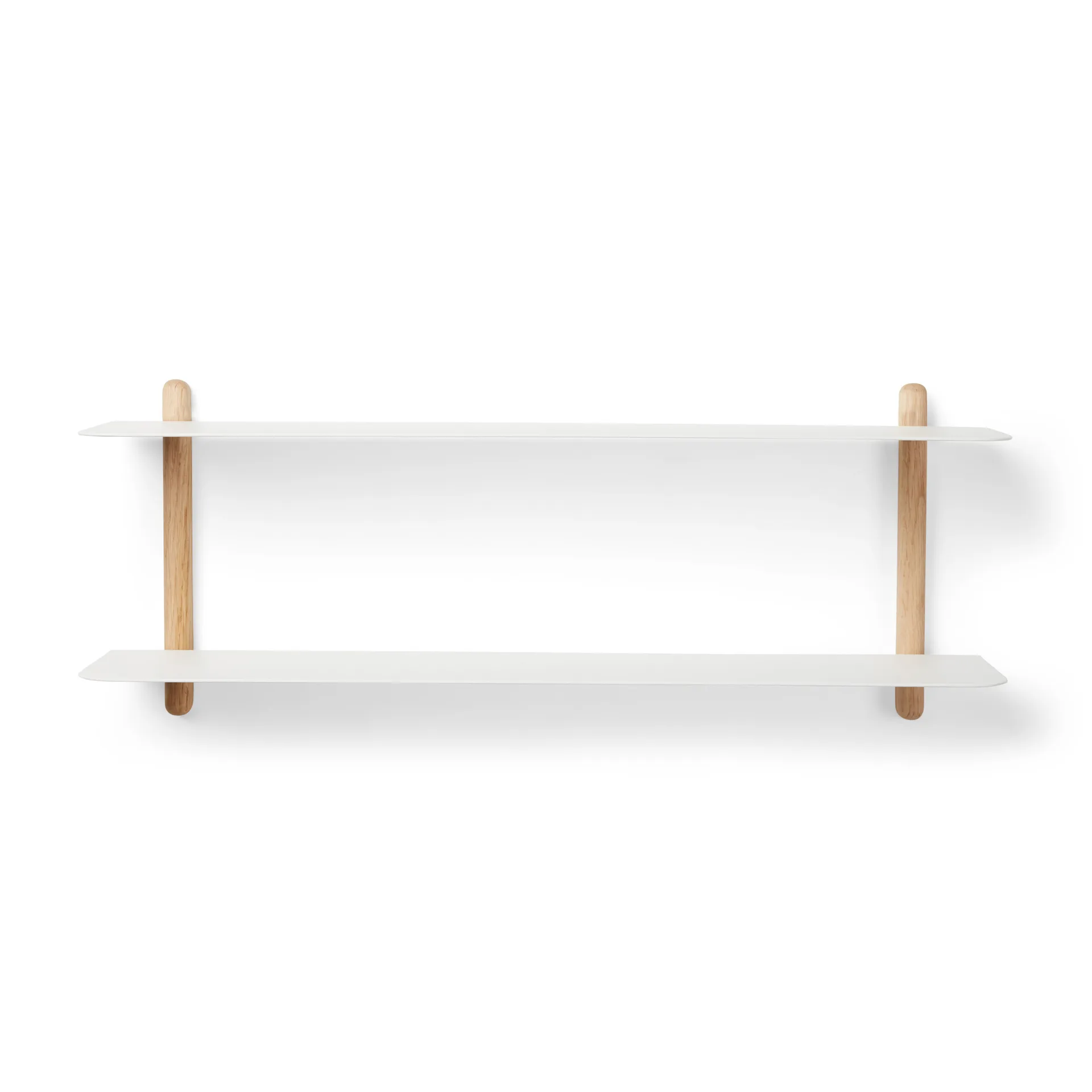 Nivo hylla F, Ljus ek-vit Gejst