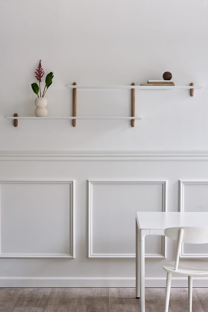 Nivo hylla H large, Ljus ek-vit Gejst