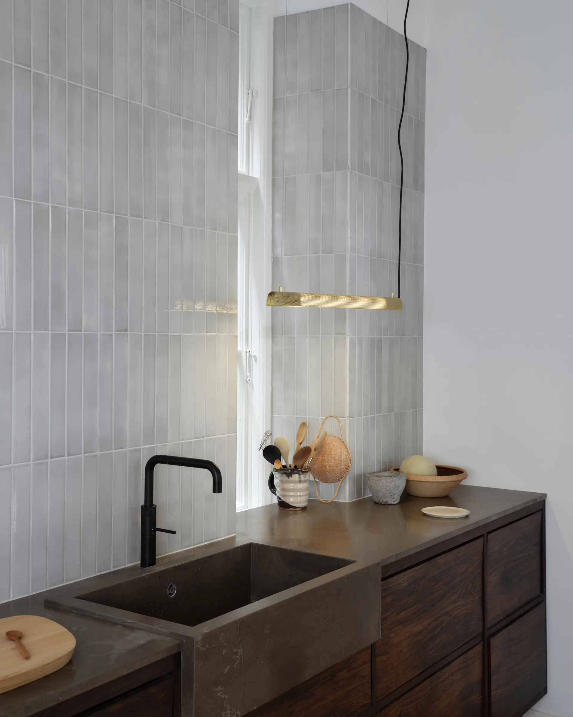 Radent pendel short 70 cm, Brass Gejst