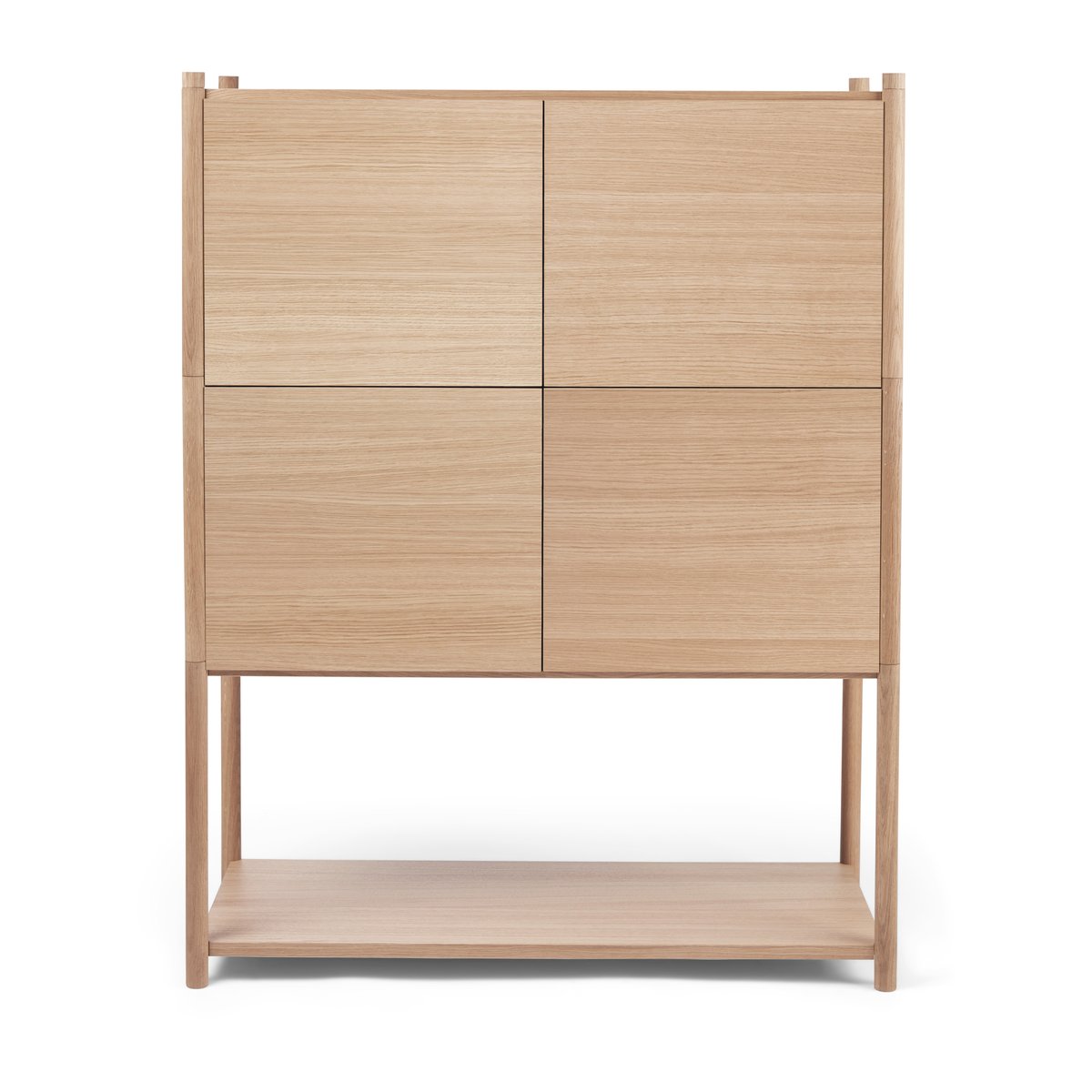 Gejst Sceene bookcase E Ljus ek | Skandinavisk Design | Sideboards & Skänkar | Brun