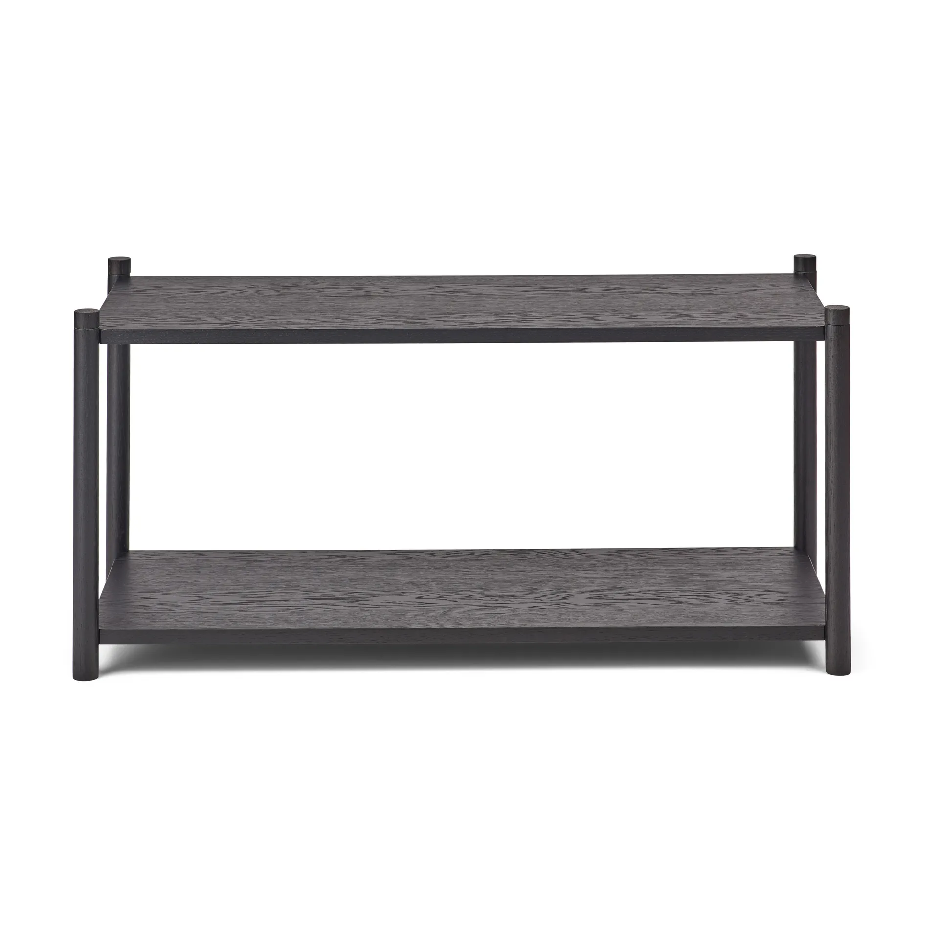 Sceene bookcase F, Svartbetsad ek Gejst