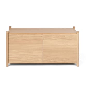 Sceene bookcase G - Ljus ek - Gejst