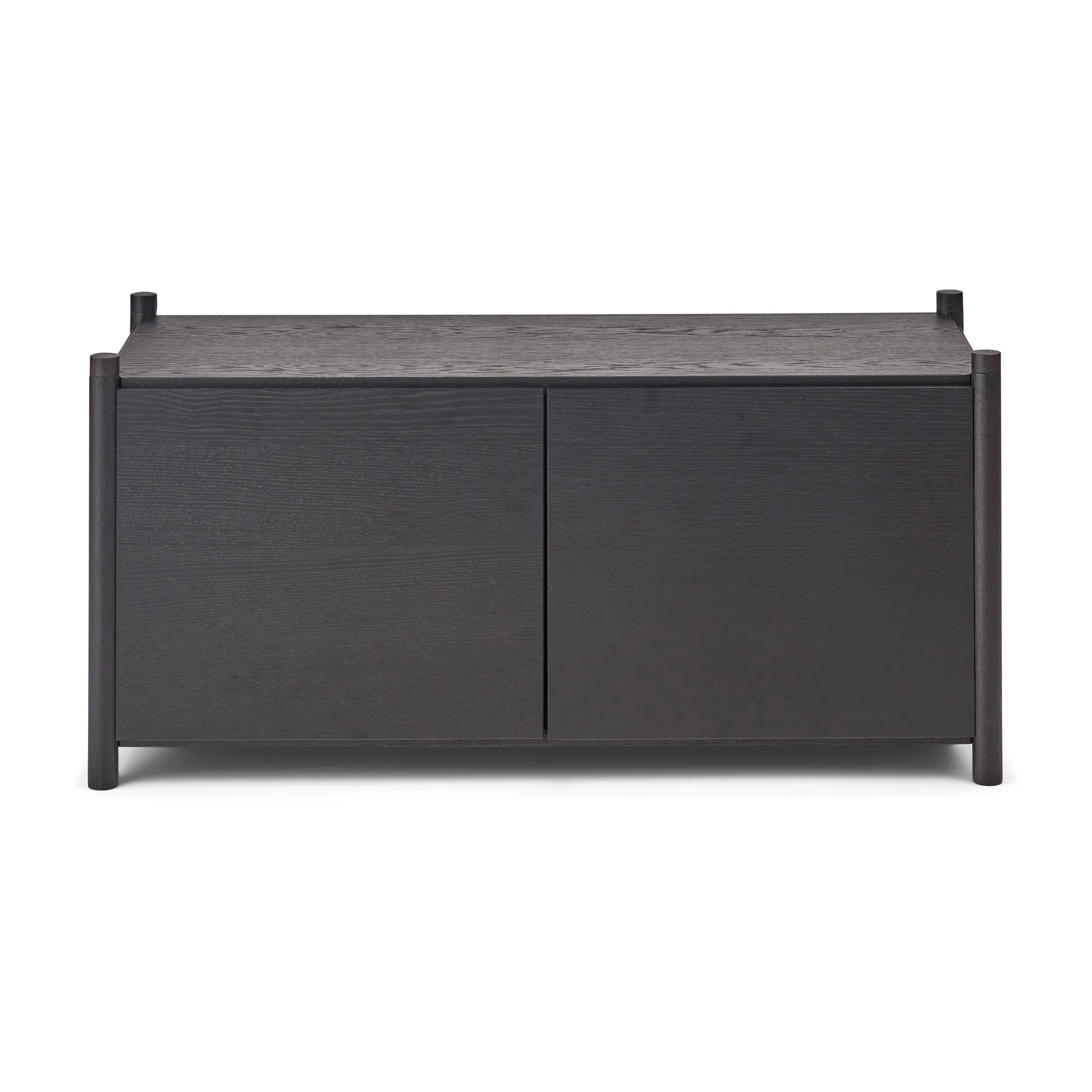 Sceene bookcase G, Svartbetsad ek Gejst