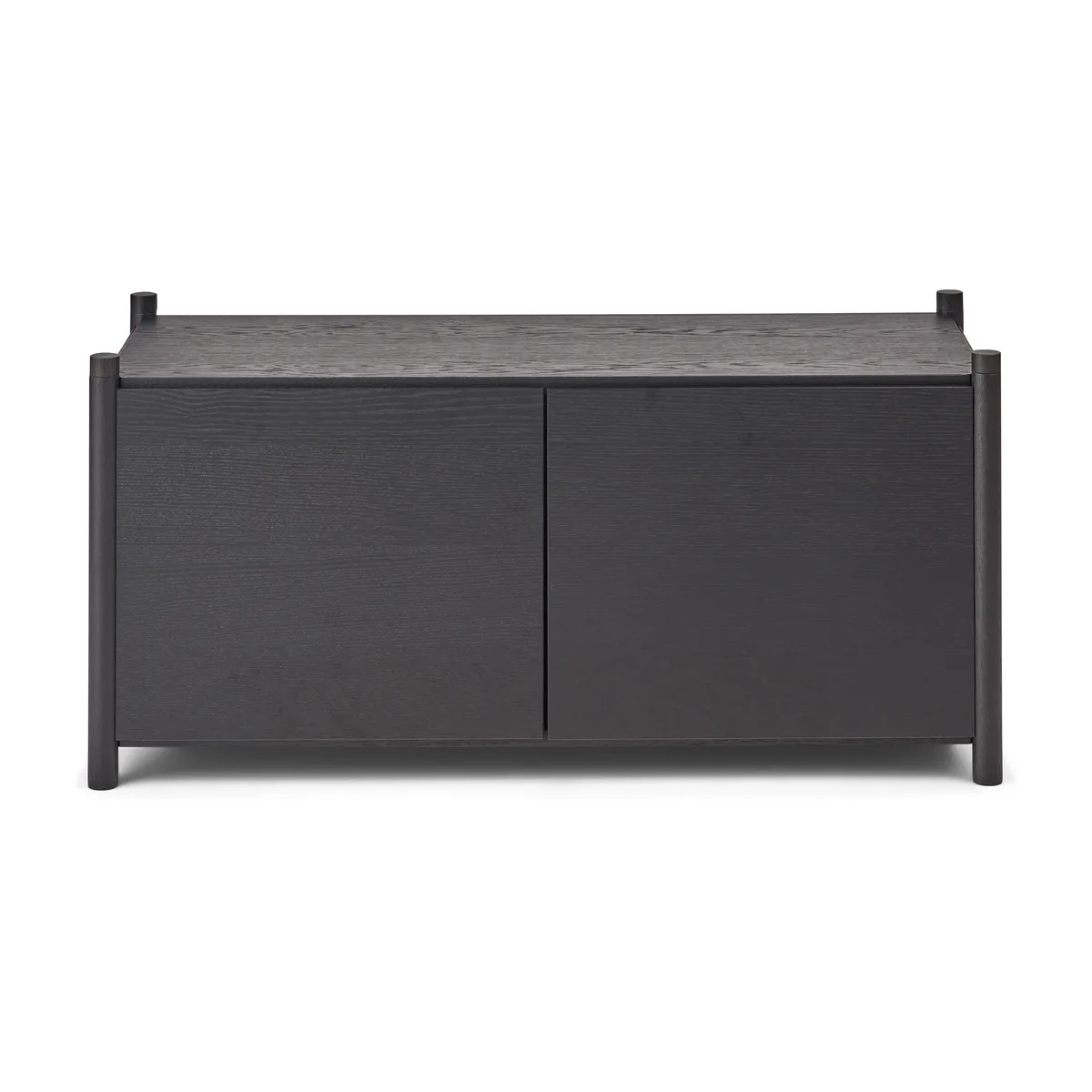 Gejst Sceene bookcase G Svartbetsad ek