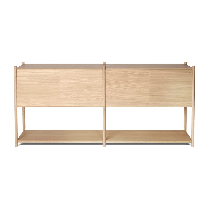 Sceene bookcase H - Ljus ek - Gejst