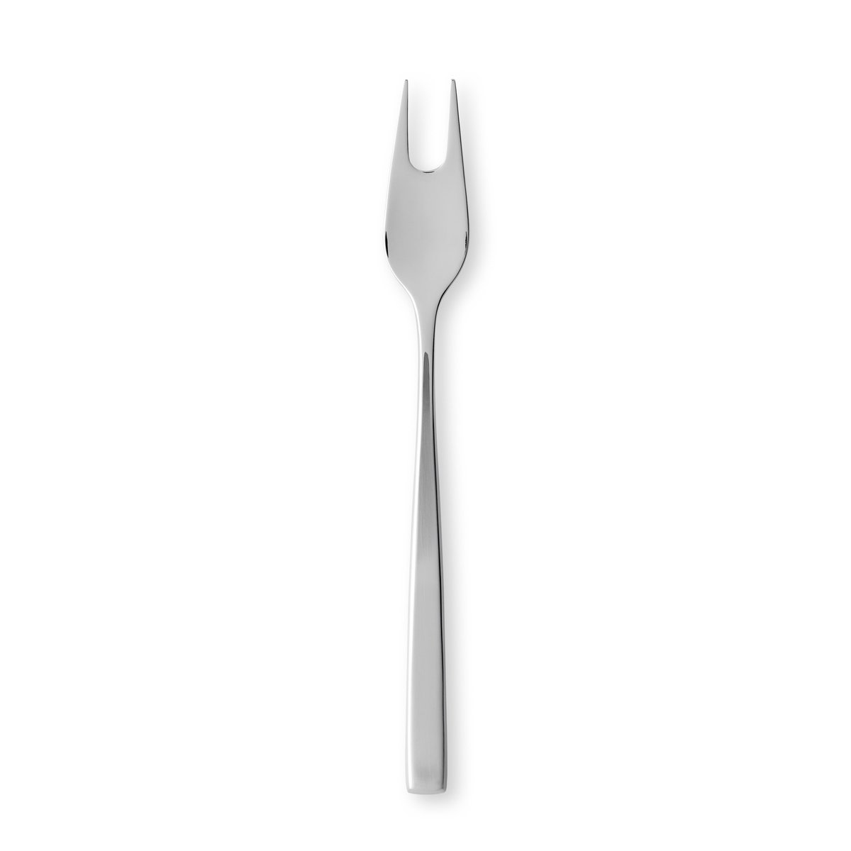 Gense Fuga serverings- & stekgaffel Rostfritt stål | Skandinavisk Design | Serveringsbestick | Silverfärgad