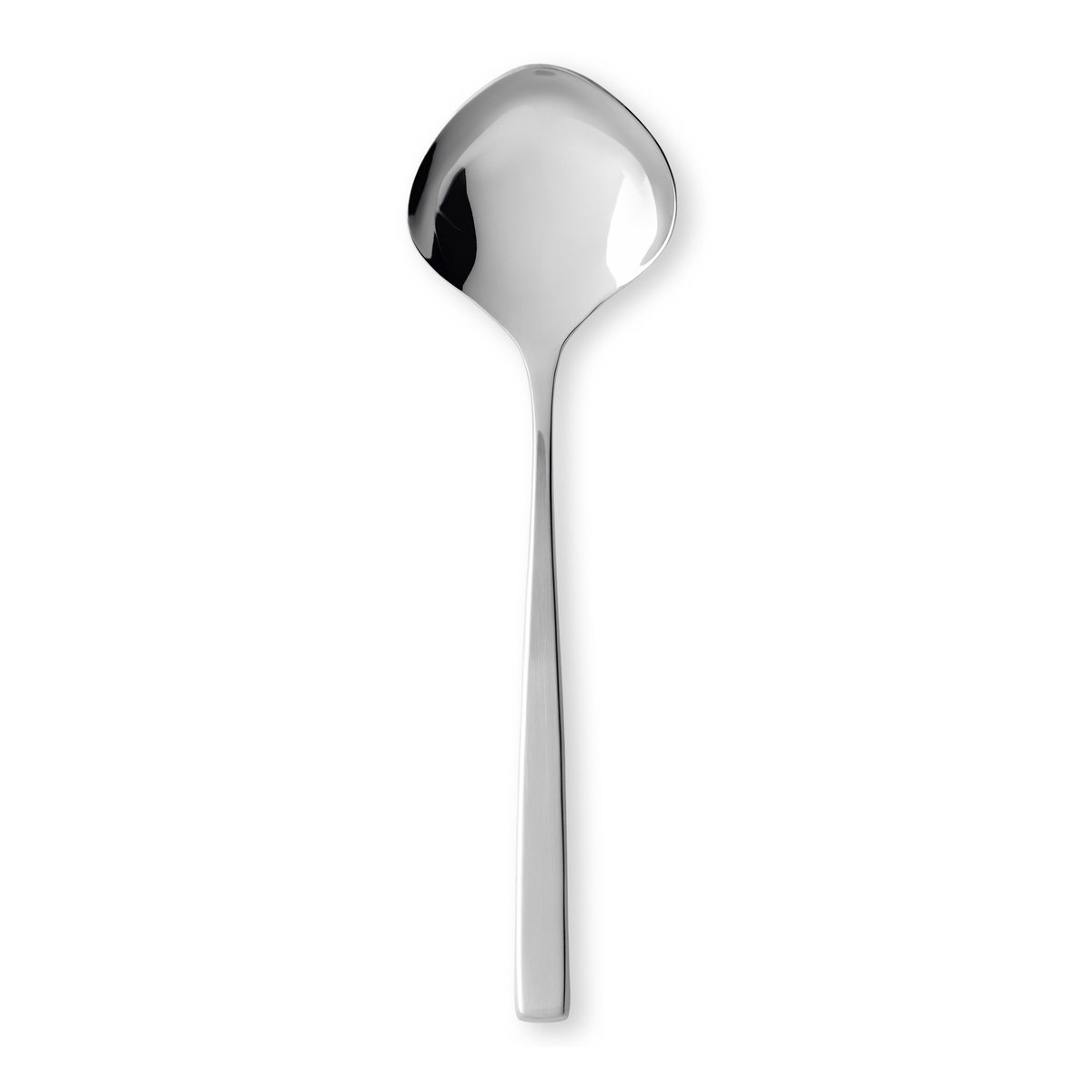 Gense Fuga serveringssked Rostfritt stål | Skandinavisk Design | Serveringsbestick | Silverfärgad