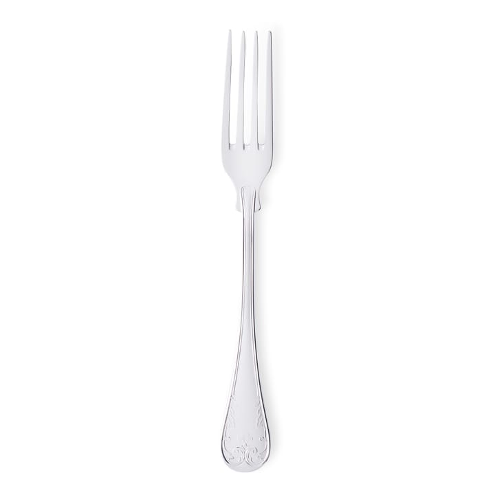 Gammal Fransk bordsgaffel nysilver - 18,6 cm - Gense