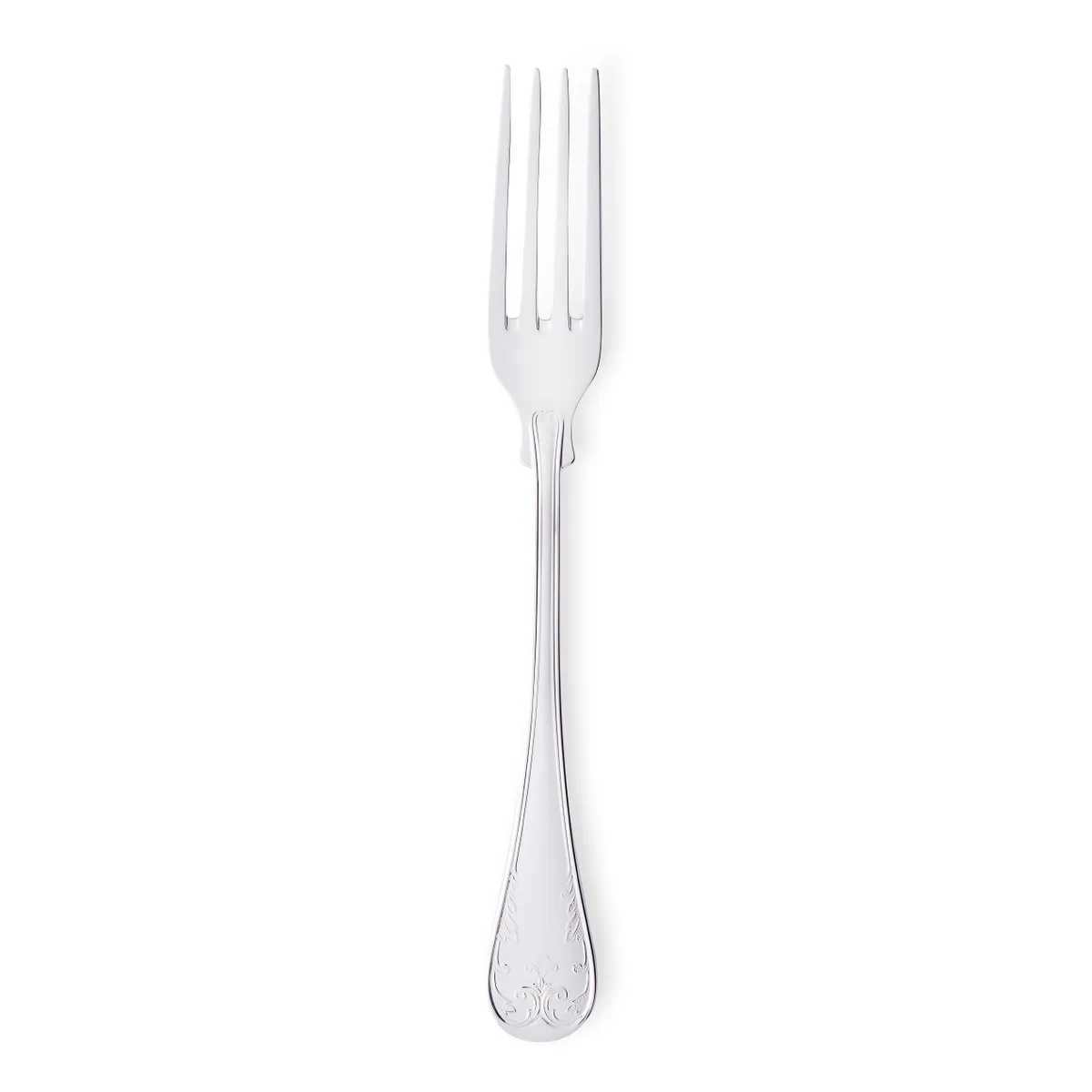 Gense Gammal Fransk bordsgaffel nysilver 18,6 cm