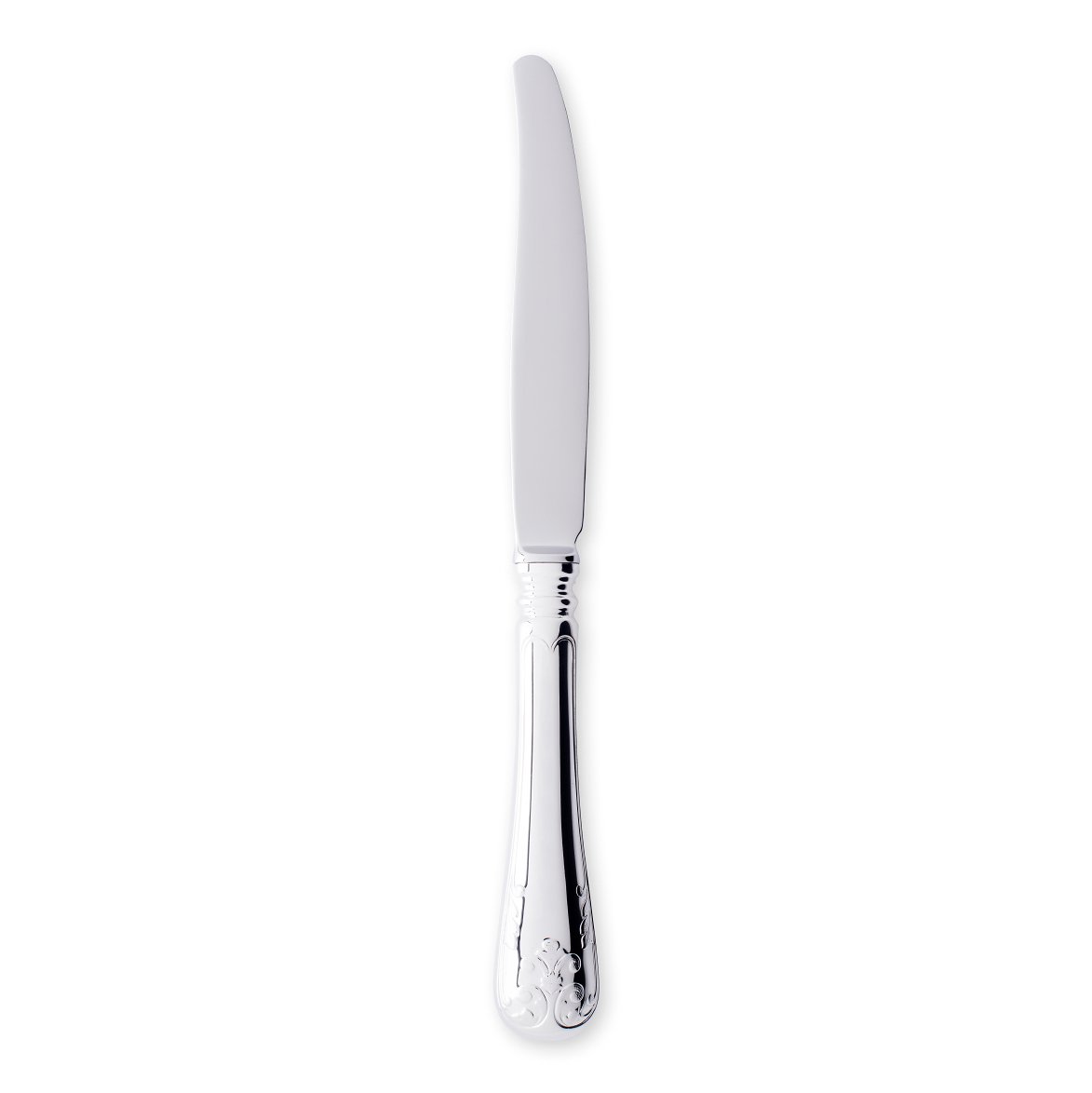 Gense Gammal Fransk bordskniv silver 21 cm | Skandinavisk Design | Matbestick | Silverfärgad