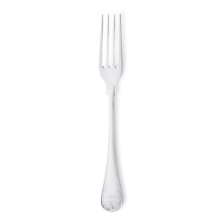 Gammal Fransk matgaffel nysilver - 20 cm - Gense