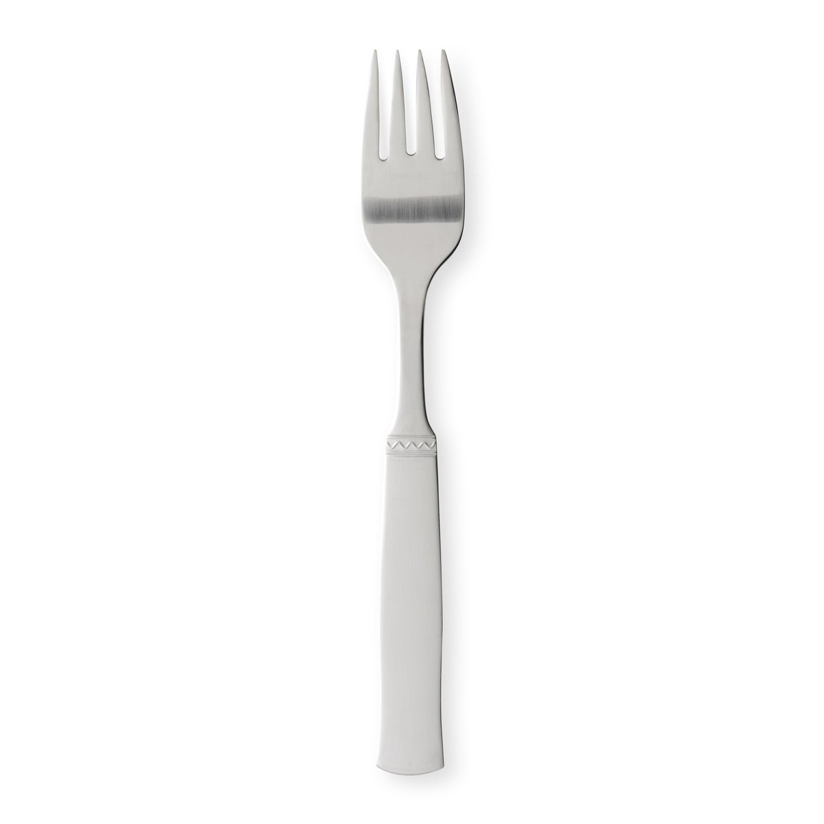 Gense Ranka serveringsgaffel Rostfritt stål | Skandinavisk Design | Serveringsbestick | Silverfärgad