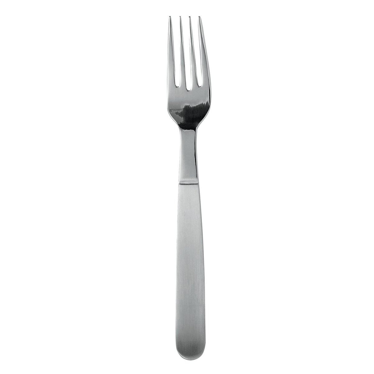 Gense Rejka bordsgaffel Matt-blank stål | Skandinavisk Design | Matbestick | Silverfärgad