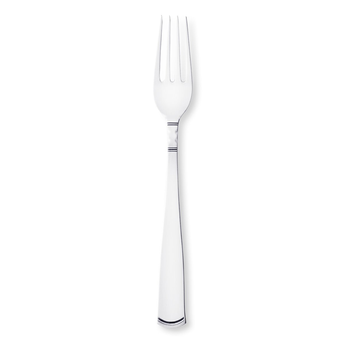 Gense Rosenholm silverbestick Matgaffel | Skandinavisk Design | Matbestick | Silverfärgad