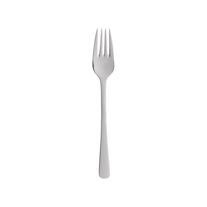 Gense Steel Line bordsgaffel Rostfritt stål | Skandinavisk Design | Matbestick | Silverfärgad