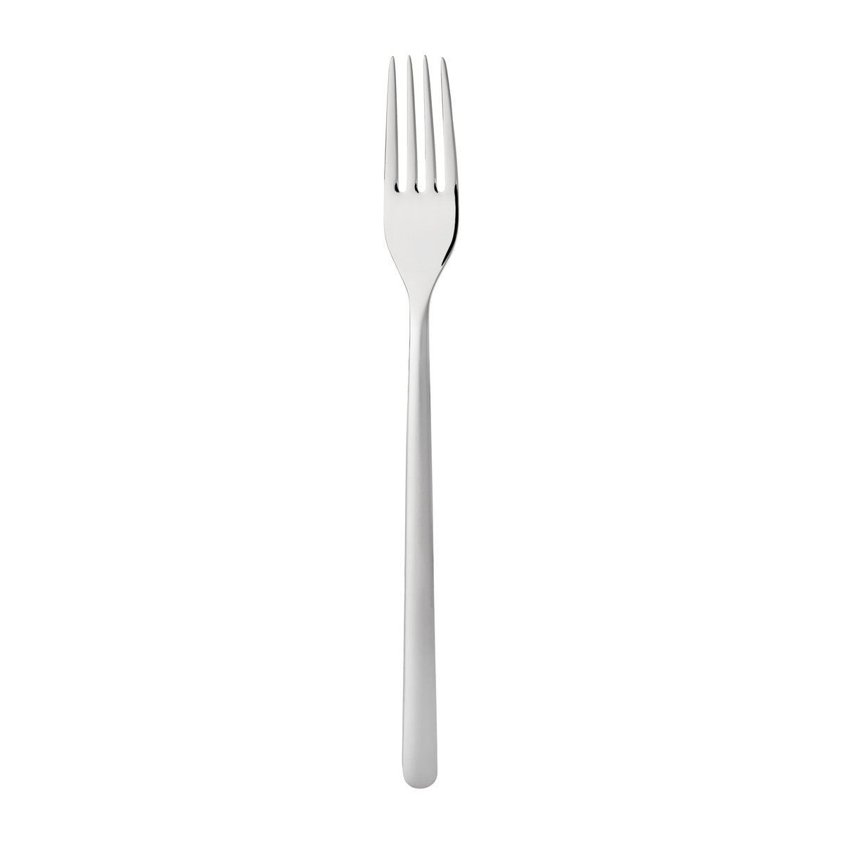 Gense Still bordsgaffel 21,1 cm Matt-blankt stål | Skandinavisk Design | Matbestick | Silverfärgad