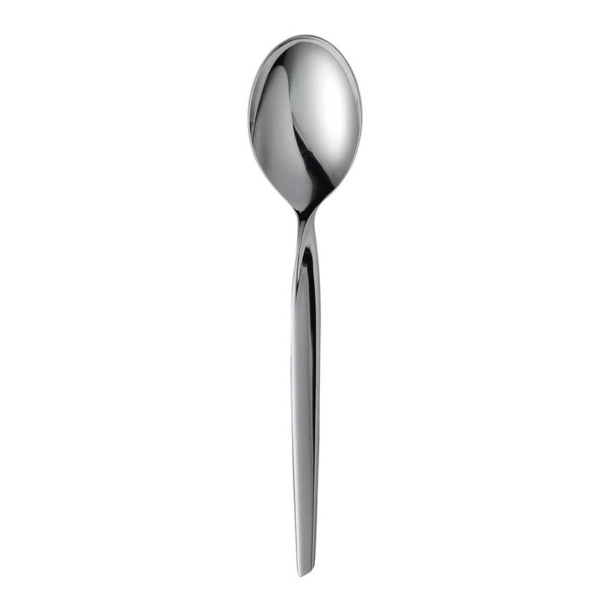 Gense Twist för- & efterrättssked Rostfritt stål | Skandinavisk Design | Förrättsbestick | Silverfärgad