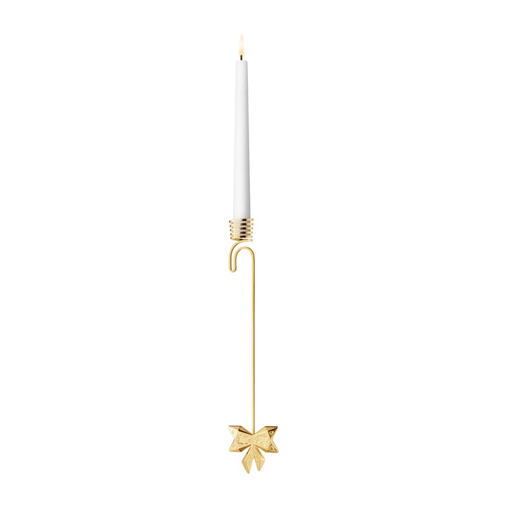 2022 Bow ljusstake hängande - guldpläterat - Georg Jensen