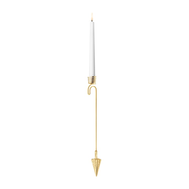 2022 Cone ljusstake hängande, guldpläterat Georg Jensen