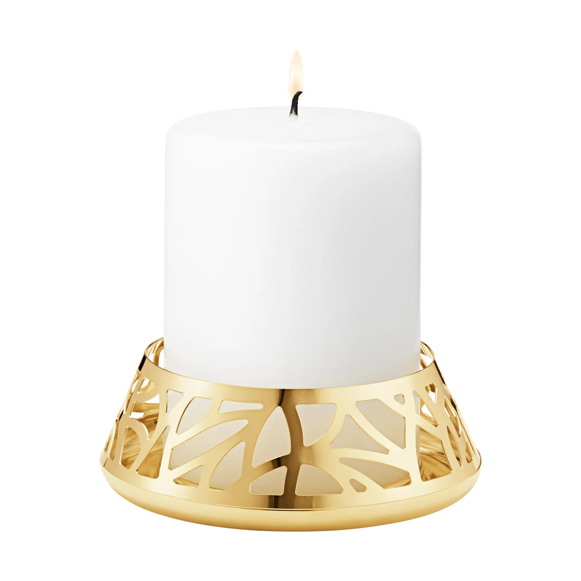 2023 års blockljusstake, Guldpläterat Georg Jensen