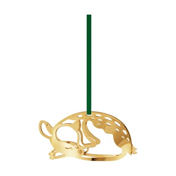 2023 års julhänge dovhjort - Guldpläterat - Georg Jensen
