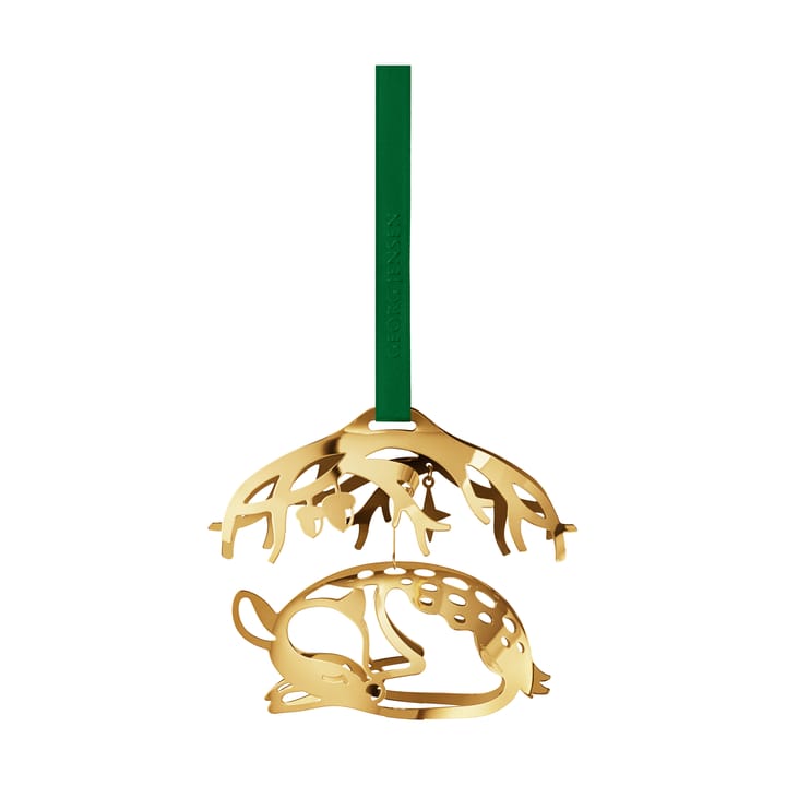 2023 års julmobil dovhjort, Guldpläterat Georg Jensen