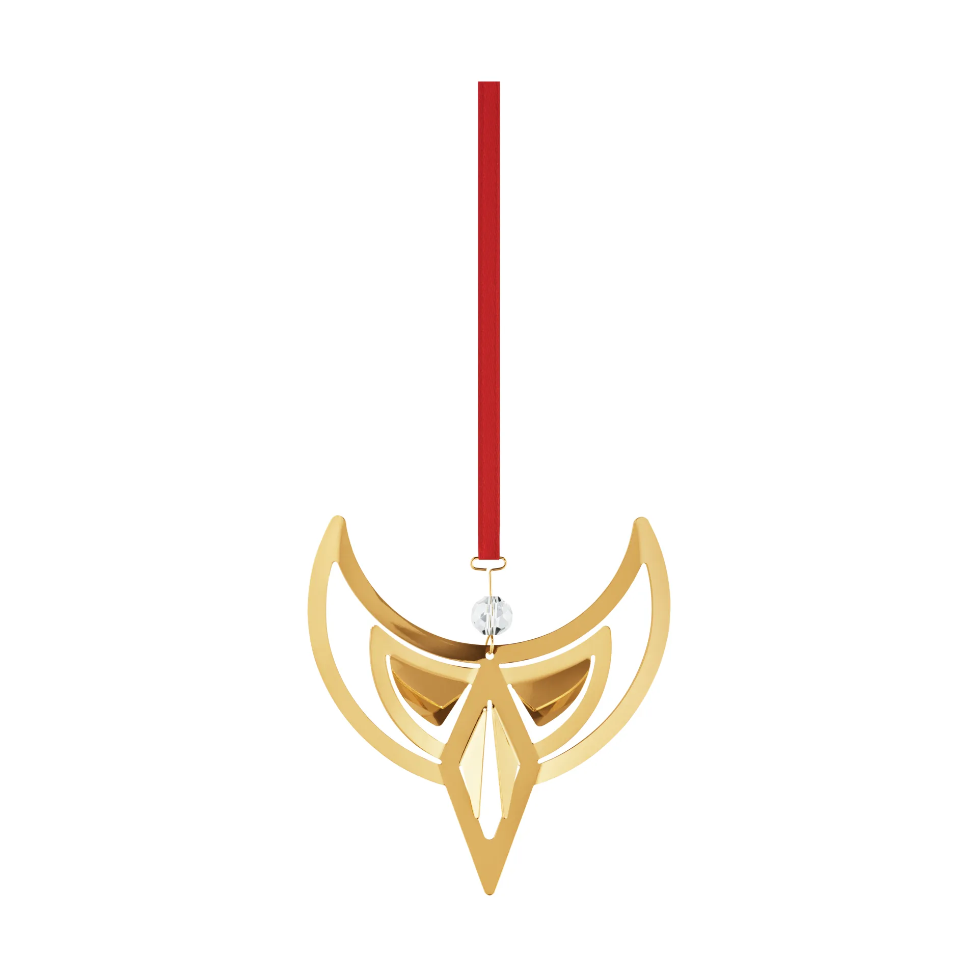 2024 års julhänge ängel, Guldpläterat Georg Jensen